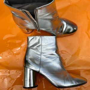 Forever 21 silver boots